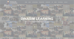 Desktop Screenshot of dinasimlearning.com