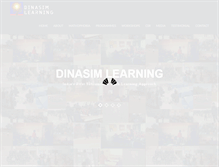 Tablet Screenshot of dinasimlearning.com